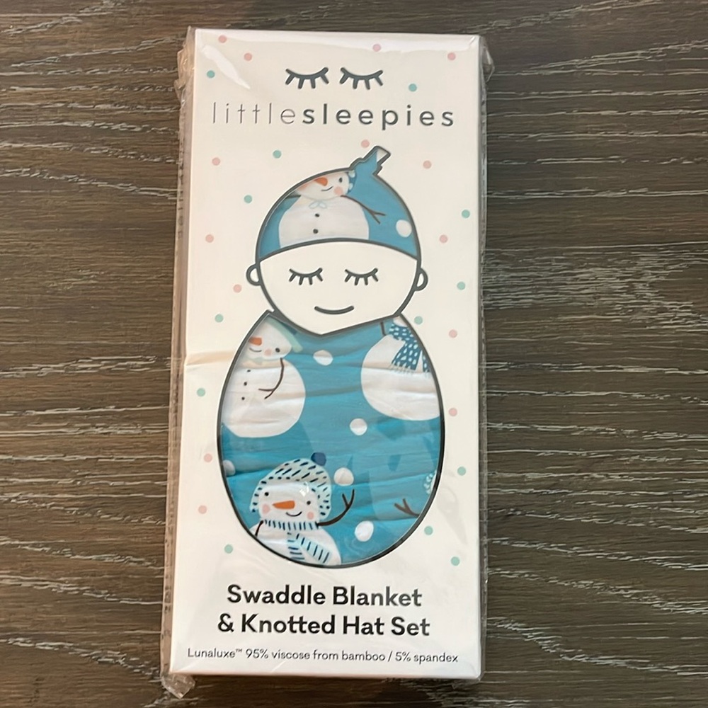 Little Sleepies Snow Much Fun Swaddle